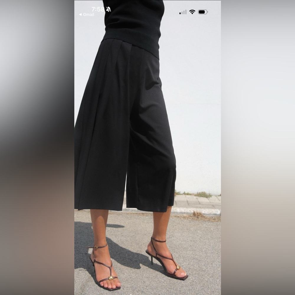 Zara pleated culottes - Picture 2 of 3